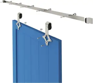 बाथरूम स्लाइडिंग दरवाजा रोलर किट के लिए खलिहान दरवाजा हार्डवेयर