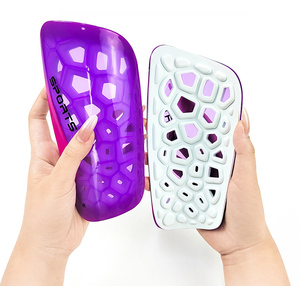 3D透气EVA泡沫通用柔软舒适轻足球护腿足球运动护腿板 - Product Image 2