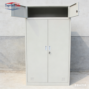 <span class=keywords><strong>Vis</strong></span> d'assemblage pour armoire métallique, <span class=keywords><strong>casier</strong></span> de rangement en acier inoxydable, <span class=keywords><strong>casier</strong></span> de gym, armoire à 2 portes, 2 clés - Product Image 3