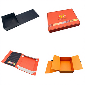 Caja Magnética Plegable de Una Página de Alta Calidad en Color Naranja para Productos Electrónicos de Consumo, con Laminación Brillante, Impresión en Relieve y Fácil Manejo - Product Image 6