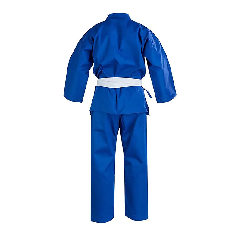 Kimono economico wkf cotone approvato uniforme de karate gi attrezzature per l'allenamento uniforme da karate
