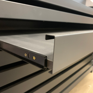 Gạch hiển thị đơn vị tráng men Slate gốm kim loại kệ trưng bày cho tấm đá cẩm thạch kết hợp tủ - Product Image 5