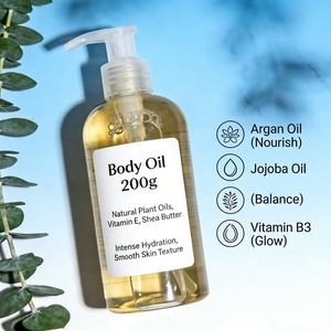 200g 韓国製フォーミュラ ボディ保湿マッサージオイル ボディシマーオイル ボディ用 グローケア - Product Image 3