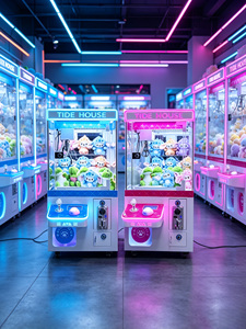 Machine à griffes d'arcade commerciale haut de gamme à monnayeur, distributeur de cadeaux et de peluches, à vendre pour centre de jeux intérieur - Product Image 3