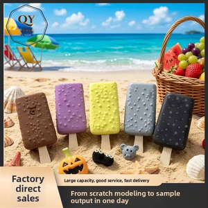Épée télescopique 3D imprimée en forme de crème glacée, jouet rétractable pop-up, bâton anti-stress mignon, jouet sensoriel pour cadeau de fête - Product Image 4