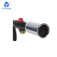 2025 personnalisé métal flamme butane torche briquet Portable coupe-vent culinaire outil de cuisson pour grand barbecue Camping