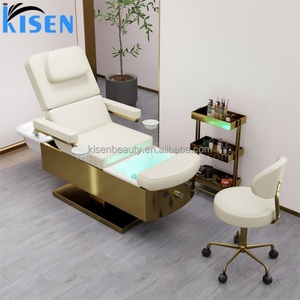 Kisen 2024 Nouveau Lit de Lavage de Cheveux Thaïlandais, Lit de Spa Capillaire, Fauteuil de Pédicure Multifonctionnel Moderne pour Salon, Lit de Lavage de Cheveux - Product Image 3