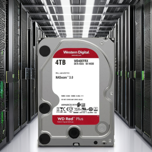 WD40EFRX for WD Red Plus 4TB NAS Hard Disk Drive