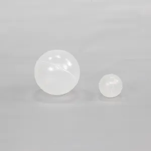 10-100Mm Filtermedia Plastic Holle Drijvende Bal Voor Zuiveringsinstallatie Gezuiverd Waterkwaliteit