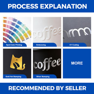 Gobelets à café à emporter en papier kraft à double paroi personnalisés en gros, 4 oz, 8 oz, 12 oz, 16 oz, logo personnalisé, emballage pour boissons chaudes - Product Image 6