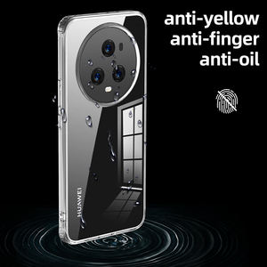 OMEVE-funda transparente para <span class=keywords><strong>Honor</strong></span> Magic5 <span class=keywords><strong>Pro</strong></span>, carcasa trasera dura de Gel de goma para Magic 5 <span class=keywords><strong>Ultimate</strong></span> <span class=keywords><strong>Magic4</strong></span> <span class=keywords><strong>Pro</strong></span> <span class=keywords><strong>Honor</strong></span> 80 70 60 - Product Image 3