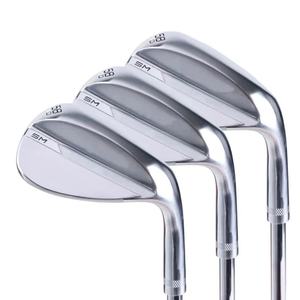 Hot Sale Customizable Right Handed PVD Color SM10 Steel Golf Club <strong>Wedge</strong> <strong>Set</strong> 48-62 Degree Black Silver Forged Artwork Rubber - Product Image 6