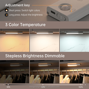 Luce con Sensore di Movimento Ricaricabile Ultra Sottile Wireless Magnetica LED per Illuminazione Armadi - Product Image 4