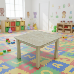 Table d'apprentissage en bois massif de haute qualité pour bébés et enfants, design ergonomique, utilisation à <span class=keywords><strong>domicile</strong></span>, au bureau et à l'école, respectueuse de l'environnement - Product Image 3