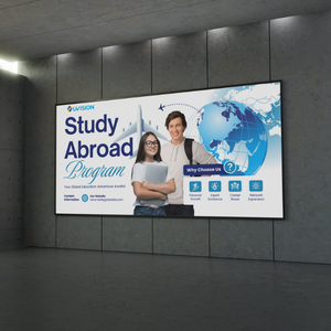 ป้ายไวนิลงานเปิดตัวพิมพ์ยูวีแบบ Frontlit สำหรับใช้งานกลางแจ้ง ผลิตจากโรงงานพิมพ์ในเวียดนาม - Product Image 1