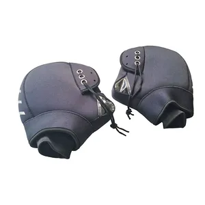 Manillar de motocicleta para clima frío para hombres y mujeres, mitones de <span class=keywords><strong>neopreno</strong></span> a prueba de viento, accesorio para calidez y comodidad - Product Image 3