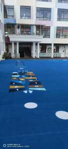 Inolp พื้นกีฬาคุณภาพสูง13มม. รางวิ่งระบายอากาศได้ดีสำเร็จรูปเป็นมิตรกับสิ่งแวดล้อมทุกสภาพอากาศโรงเรียน - Product Image 2