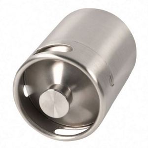 Système <span class=keywords><strong>de</strong></span> <span class=keywords><strong>fût</strong></span> à <span class=keywords><strong>bière</strong></span> miniature <span class=keywords><strong>de</strong></span> 2 <span class=keywords><strong>litres</strong></span> <span class=keywords><strong>en</strong></span> acier inoxydable 304 couleur argent, seau distributeur <span class=keywords><strong>de</strong></span> <span class=keywords><strong>bière</strong></span> pression - Product Image 3