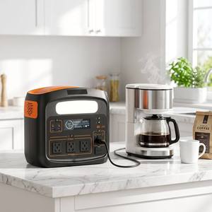 Station d'alimentation portable S1200 1200W, générateur solaire 1000Wh, onde sinusoïdale pure AC PD100W pour le camping en plein air - Product Image 1