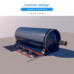 معدات التحلل الحراري من البلاستيك إلى الزيت من هينان لانيينغ، آلة تحلل حراري بسعة 5 طن - Product Image 5