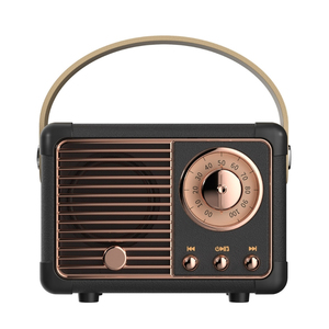 Mini Altavoz Inalámbrico Estilo Retro, Regalo para Mujeres, Hombres, Adolescentes, Cocina, Escritorio, Oficina, Viajes - Product Image 1