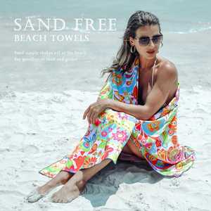 Microfiber Fast Drying Large Sand Free Swimming Pool Camping Picnic Yoga Gym Sports Terry Beach Towel - Product Image 3