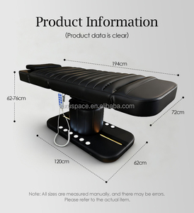 Lettino Estetico Multi-Angolare con Schienale Regolabile, Design Ergonomico per il Massimo Comfort del Cliente in Massaggi ed Estetica - Product Image 6