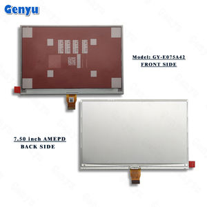 Genyu черный белый красный 800*480 разрешение Uc8179 24 контакта гнездо Fpc 3/4 линии Spi bebook 7,5 дюймов E-Ink Amepd цветной дисплей Epaper - Product Image 6