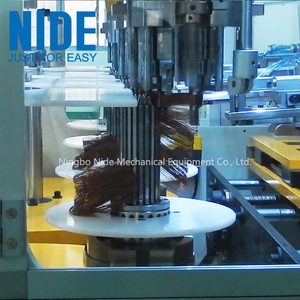 خط إنتاج أوتوماتيكي ساكن المحرك الكهربائي تصنيع آلة التجميع - Product Image 3