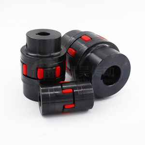 Động cơ nhỏ cứng nhắc Coupler nhôm linh hoạt các loại Spider trục hàm PU cao su Sao khớp nối/khớp nối động cơ - Product Image 5