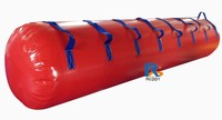 Vente chaude Personnalisé Jeu D'équipe En Plein Air PVC Gonflable Saut Tube De Marche Amusement Familial Gonflable Saut De Course Saucisse