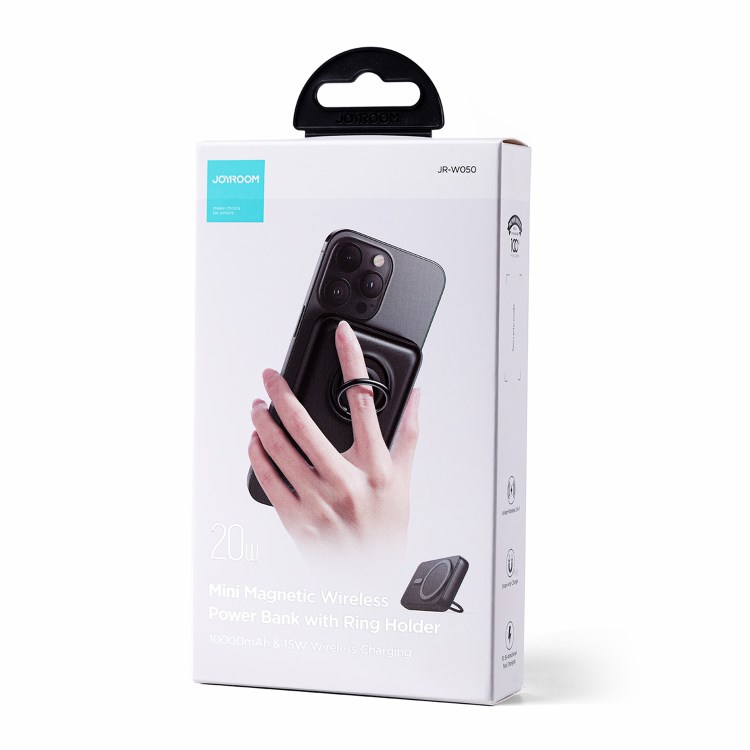 Power Bank Magnetico 10000mAh 20W Grigio – Allity – Ricarica Wireless 15W E Cablata USB-C – Carica 2 Dispositivi Contemporaneamente - 2