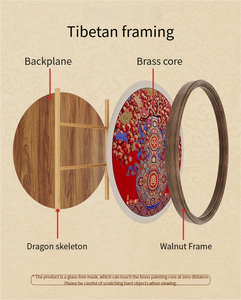 Cuadro Decorativo de Madera Maciza de Latón con Diseño de Caqui para Sala de Estar, Entrada o Pasillo, <span class=keywords><strong>Precio</strong></span> Bajo de Fábrica, Venta al por Mayor - Product Image 6