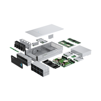 Serveur en rack 4U à deux sockets, 24 baies, 32 Go DDR5, compatible processeurs Intel Xeon Scalable de 4e et 5e génération, GPU, stockage haute densité, en stock