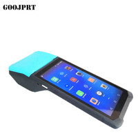 PDA Android JP-Q2 3G WCDMA con WiFi, Impresora Térmica Móvil Integrada, Lector de Tarjetas NFC y RFID
