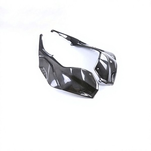 Paneles Laterales de Tanque de Fibra de Carbono Seca 3K Brillante, Ajuste Directo para Motocicletas S1000RR 2019-2022 y M1000RR 2020-2022 - Product Image 1