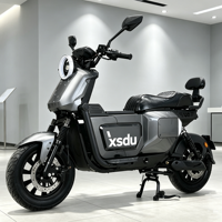 Scooter électrique U2 2026, style vintage, 48V 1000W, cyclomoteur électrique haute vitesse, batterie au lithium