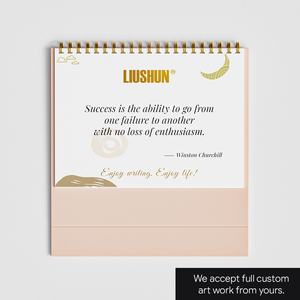 Cadre de calendrier de positivité personnalisé 2026 : Cartes d'affirmation quotidiennes avec nombre de feuilles réglable - Créez votre propre système de motivation - Product Image 2