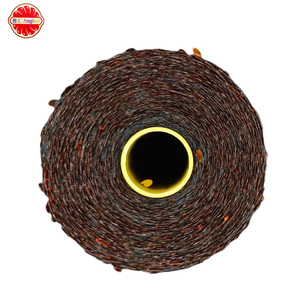 100% Fil fantaisie <span class=keywords><strong>à</strong></span> la machine en polyester avec motif de tricot <span class=keywords><strong>à</strong></span> paillettes dorées teintées - Product Image 3