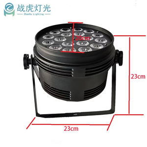 Phát triển mới <span class=keywords><strong>Mini</strong></span> rgbwa UV 4in1 5in1 6in1 Slim sân khấu mệnh ánh sáng giá cả cạnh tranh 10W 18 RGBW <span class=keywords><strong>LED</strong></span> DMX512 chế độ điều khiển IP20 - Product Image 2