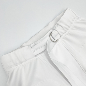 Uniforme de Fútbol Americano Personalizado con Malla de Retazos, Blanco Liso - Product Image 6