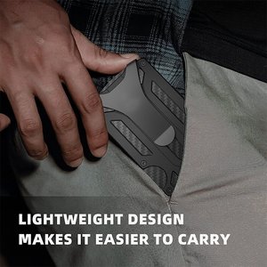 Custom Aluminum Alloy RFID Blocking Slim Credit Card Holder Metal <strong>Wallets</strong> for Men - Product Image 6