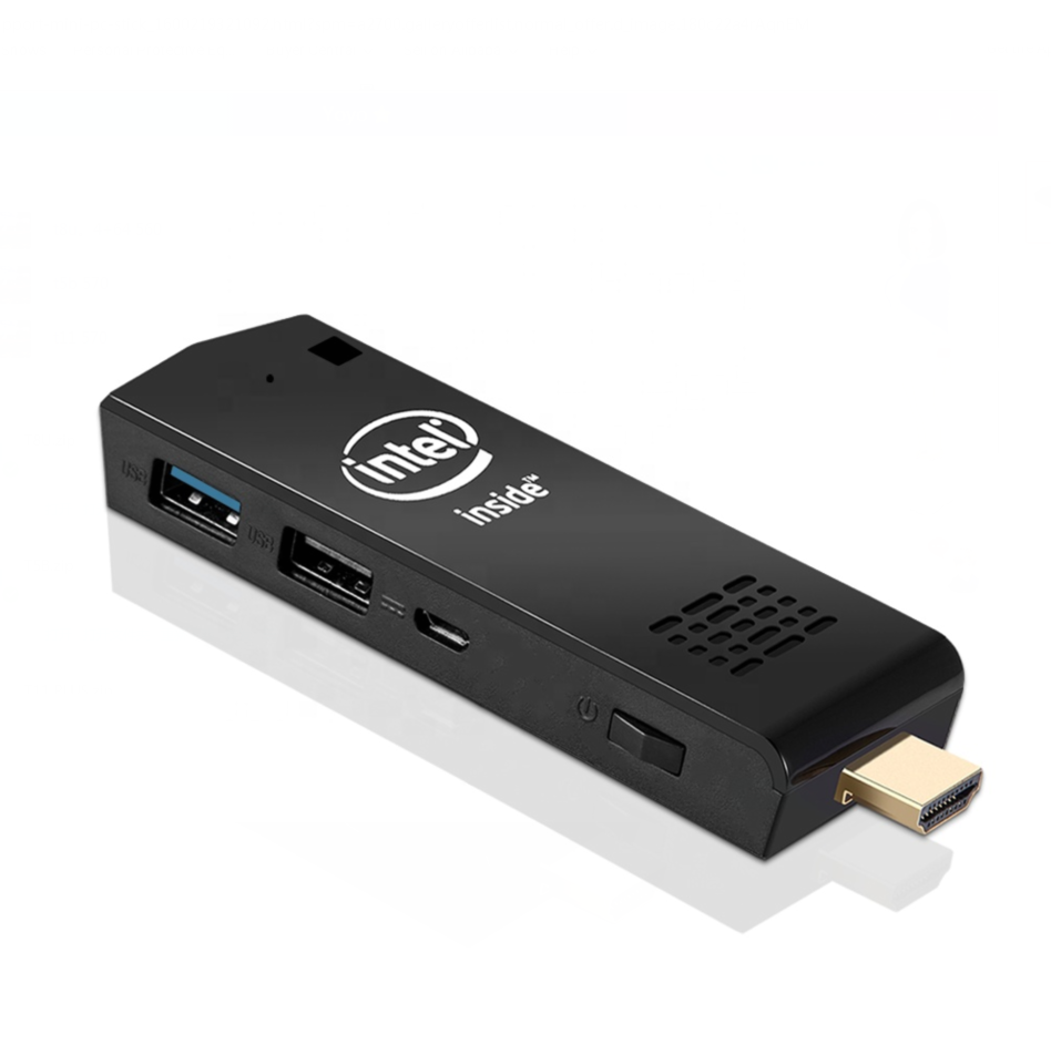 Фабричный Cherry Trail Z8350 Win 10 Мини ПК stick T5B 2,4G и 5G 32 ГБ/64 Гб двойной WiFi USB3.0 Ubuntu мини ПК