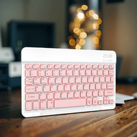 Nuevo Teclado Inalámbrico Ultrafino de 78 Teclas con Retroiluminación RGB, USB Tipo-C, Interruptor de Tijera, Venta Directa, Diseño Ligero y Portátil para Viajes y Negocios
