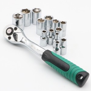 Naiqi Socket Wrench Set 1/4 In Cr-V Steel Auto Repair Tool Kit - Product Image 1