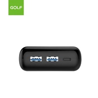 Vente en gros en usine Batterie polymère LCD double USB à charge rapide 20000mah Power Bank