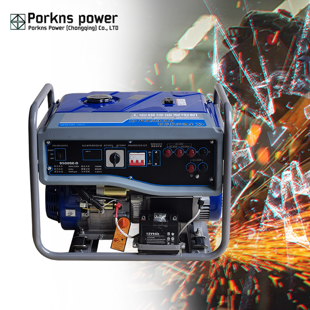Portable Air-Cooled 4-Stroke Gasoline Generator 2-3kw Electric Start for Home Use