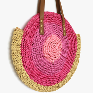 Sac à main au <span class=keywords><strong>crochet</strong></span> <span class=keywords><strong>pour</strong></span> femme, sac de plage en paille, sac fourre-tout en papier <span class=keywords><strong>pour</strong></span> les vacances d'été, vente en gros, directement de l'usine - Product Image 3