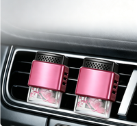 Diffuseur de parfum liquide pour voiture, flacons vides en verre et plastique, clip de ventilation réglable, design tendance, évaporation naturelle