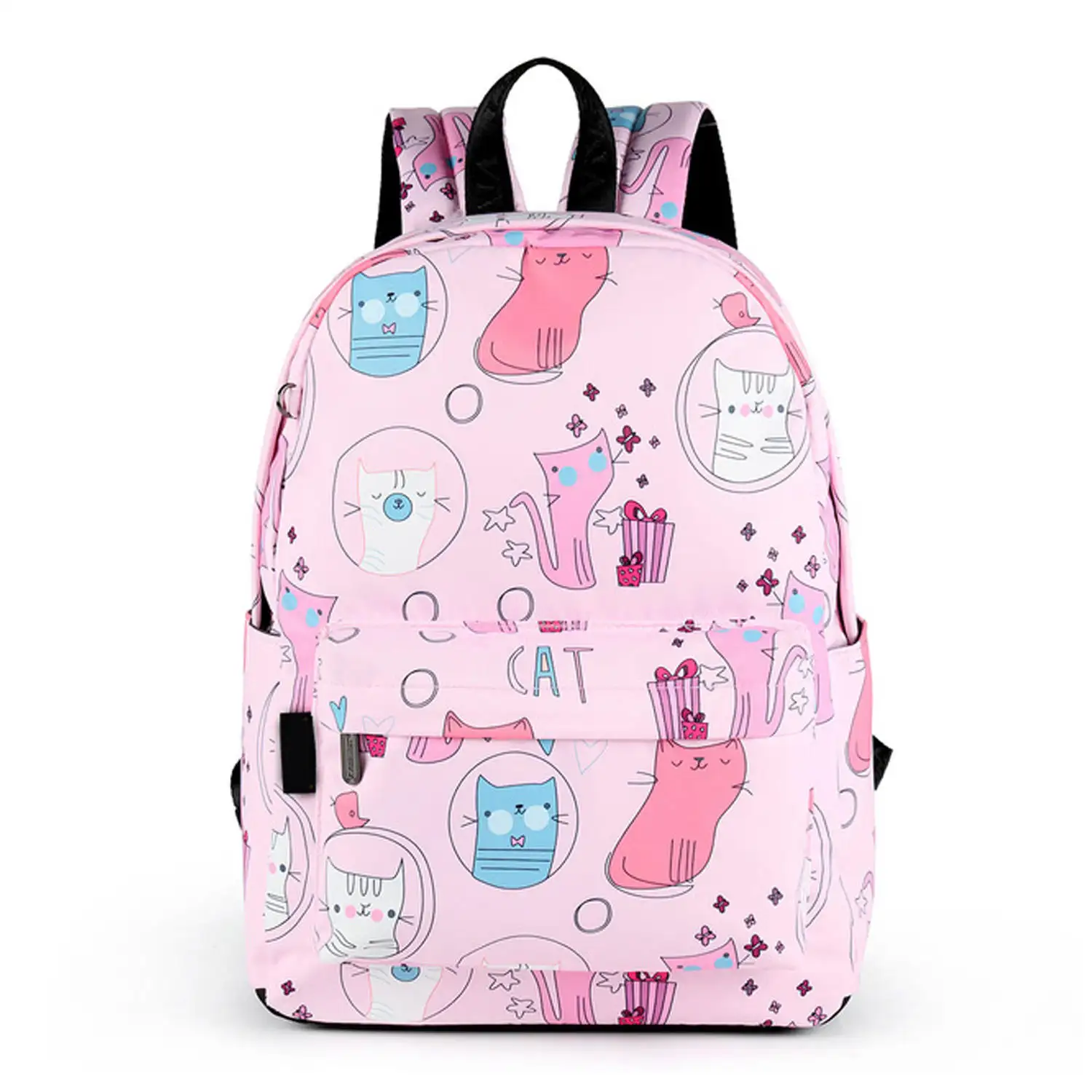 Neuer Stil niedlicher rosa Kinder-Rucksack Hochschultasche Jungen wasserdichte Schultaschen Kinder-Rucksack für Mädchen